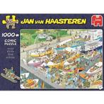 Jan van Haasteren - De Sluizen - 1000 stukjes, Hobby en Vrije tijd, Denksport en Puzzels, Ophalen, 500 t/m 1500 stukjes, Zo goed als nieuw