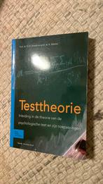 Testtheorie, Boeken, WO, Drenth & Sijtsma, Alpha, Ophalen