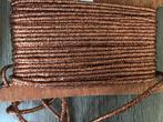 (Nr 830) Prachtig super oud donker goud koord 5 meter 2.50, Verzenden, Nieuw, Lint, Band of Elastiek