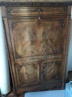 Antieke Notenhouten Secretaire - Alle Sleutels, Ophalen