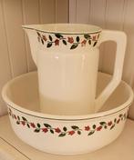 Antiek Vintage Lampetstel 3 Delig Jaren 60, Antiek en Kunst, Antiek | Servies los, Ophalen