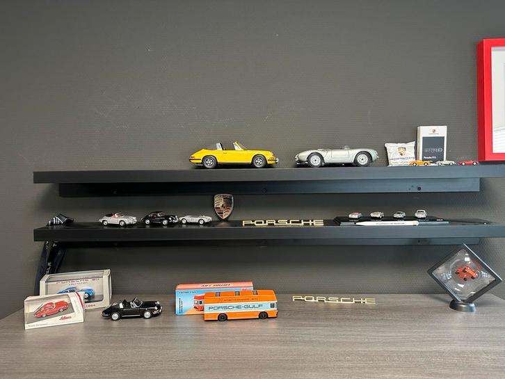 Porsche Modelauto Collectie, Hobby en Vrije tijd, Modelauto's | 1:18, Gebruikt, Auto, Ophalen of Verzenden