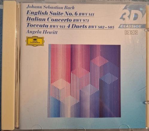 J.S. BACH: Engelse Suite, Italian Concerto & Toccata., Cd's en Dvd's, Cd's | Klassiek, Zo goed als nieuw, Kamermuziek, Barok, Ophalen of Verzenden