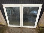 2 Kunstof Raamkozijnen, Doe-het-zelf en Verbouw, Kozijnen en Schuifpuien, Ophalen, Kunststof, Gebruikt, Raamkozijn