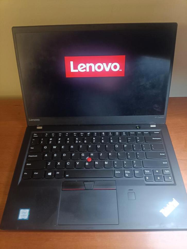 Lenovo ThinkPad X1 Carbon Gen 5, Computers en Software, Windows Laptops, Zo goed als nieuw, 14 inch, SSD, 2 tot 3 Ghz, 8 GB, Qwerty