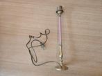 vintage tafel lamp, Gebruikt, Vintage, Ophalen of Verzenden, Metaal