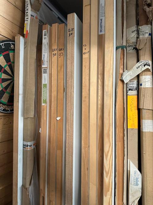 Stompen binnen deuren - Diverse Maten, Doe-het-zelf en Verbouw, Hout en Planken, Zo goed als nieuw, Plank, Overige houtsoorten