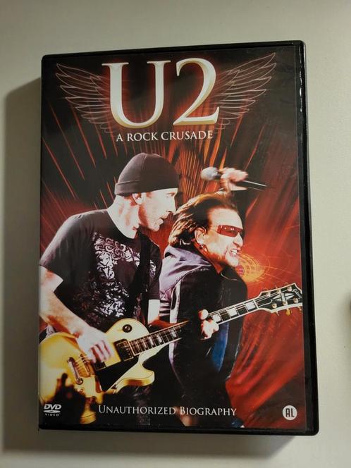 U2 - A Rock Crusade DVD - Unauthorized Biography, Cd's en Dvd's, Dvd's | Muziek en Concerten, Gebruikt, Documentaire, Alle leeftijden