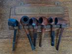 Pijpenrek En Fumant On est content Hij die rookt is tevreden, Antiek en Kunst, Curiosa en Brocante, Ophalen of Verzenden