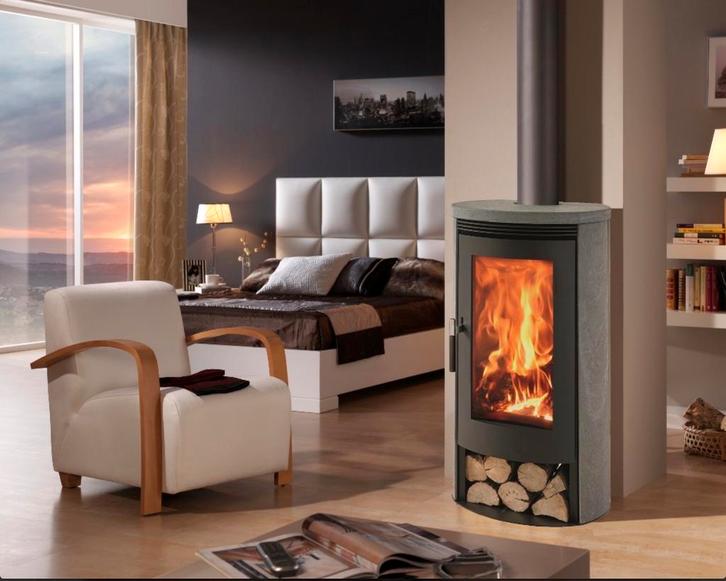 Panadero BAIA SOAP – Luxe Houtkachel met Natuursteen, Huis en Inrichting, Kachels, Nieuw, Vrijstaand, Houtkachel, Hout, Ophalen of Verzenden