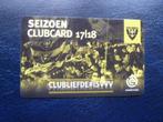 Seizoenclubcard  VVV Venlo. 2017/2018. Witte achterkant, Verzamelen, Sportartikelen en Voetbal, Overige typen, Overige binnenlandse clubs