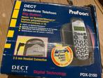 Profoon PDX-2150 DECT Telefoon - Gebruikt, Ophalen of Verzenden, Gebruikt, 1 handset, Stralingsarm