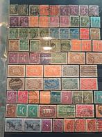 Uitzoekwerk postzegels Deutsches Reich, Postzegels en Munten, Verzenden, Duitse Keizerrijk, Gestempeld
