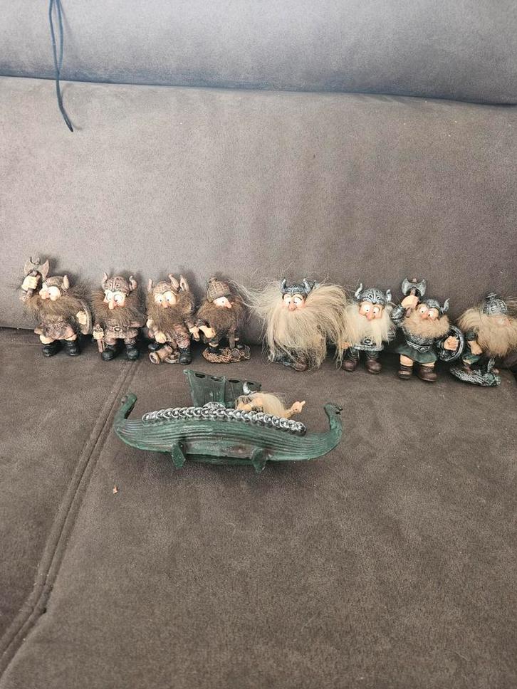 Viking beeldjes, Verzamelen, Beelden en Beeldjes, Zo goed als nieuw, Overige typen, Ophalen of Verzenden
