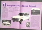 Peugeot 204 ( Diesel - Break ) testen, Boeken, Auto's | Folders en Tijdschriften, Gelezen, Ophalen of Verzenden, Autokampioen