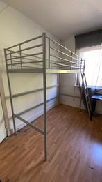 Svarta Ikea Hoogslaper 90x200, Ophalen, Gebruikt, Eenpersoons, 200 cm