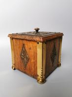Amsterdamse school Art Deco kistje thee of tabaksdoos ?, Verzenden