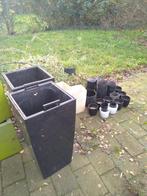 Gratis bloempotten Groot/Klein, Tuin en Terras, Bloempotten, Ophalen, Kunststof, Gebruikt, Rond