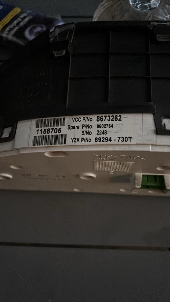 Volvo XC70 Dashboard Km Teller, Auto-onderdelen, Dashboard en Schakelaars, Volvo, Gebruikt, Ophalen of Verzenden