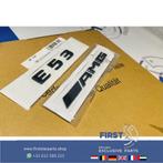 W213 W238 E53 AMG LOGO SET ZWART E 53 EMBLEMEN SET Mercedes, Gebruikt, -, Ophalen of Verzenden, -