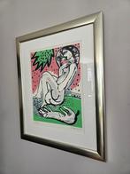 Corneille - Litho "Het meisje en de hond" - 1973, Antiek en Kunst, Kunst | Litho's en Zeefdrukken, Ophalen