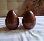 Prachtig ! Peper en zout stel vintage hout, Antiek en Kunst, Ophalen of Verzenden