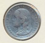 Nederland 1 Gulden 1897 Wilhelmina, Postzegels en Munten, Munten | Nederland, 1 gulden, Zilver, Ophalen of Verzenden, Koningin Wilhelmina