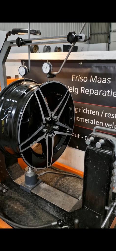 Lichtmetalen velg reparatie richten uitdeuken spoed service, Auto-onderdelen, Banden en Velgen, Velg(en), Zomerbanden, Ophalen