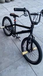 Bmx zwart, Fietsen en Brommers, Fietsen | Crossfietsen en BMX, Aluminium, Ophalen of Verzenden, Voetsteunen, 16 tot 20 inch