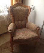 Antieke Biedermeier Stoel, Ophalen, Gebruikt, 75 tot 100 cm, 50 tot 75 cm