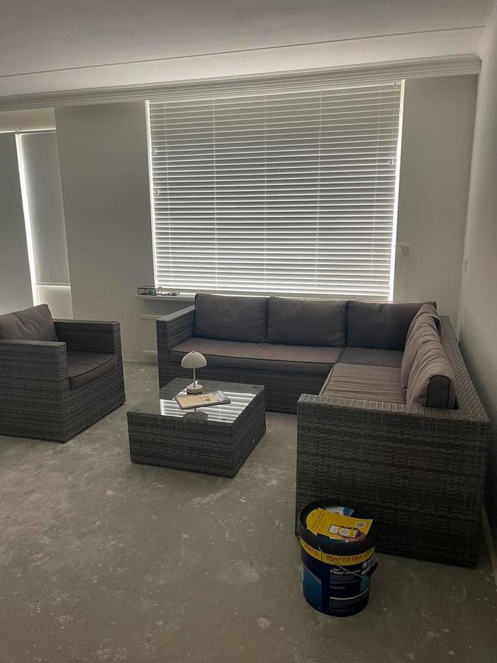 Luxueuze loungeset van Garden Impressions, Tuin en Terras, Tuinsets en Loungesets, Gebruikt, Loungeset, Wicker, 6 zitplaatsen