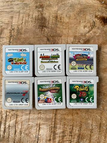 6 Nintendo 3DS games beschikbaar voor biedingen