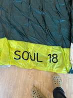 Flysurfer Soul 18m + Infinity Bar - Zo goed als nieuw!, 16 m² of meer, Bar, Geen board, Ophalen of Verzenden