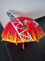 Partij kinder paraplu's Brandweer Kidorable Fireman +/- 15s, Ophalen, Nieuw, Rood