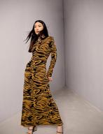 Mooie maxijurk Copenhagen muse Animal print M, Maat 38/40 (M), Bruin, Copenhagen muse, Ophalen of Verzenden