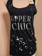 NIKKIE Upper Chic | Paint‑effect, Kleding | Dames, Tops, Maat 38/40 (M), Blauw, Nieuw, Ophalen of Verzenden