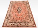 Vintage Perzisch wol vloerkleed Kashmir pink medall 165x225, Gebruikt, 150 tot 200 cm, 200 cm of meer, Ophalen of Verzenden