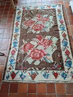Mooie Kelim met Bloemenmotief, Ophalen, Zo goed als nieuw, Rechthoekig, 200 cm of meer