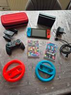 Uitgebreide familie switch set met mario kart en veel extra, Ophalen, Zo goed als nieuw, Switch Original