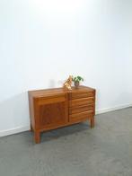 Deens design teak dressoir Dyrlund, vintage ladekast, Gebruikt, Deens design, vintage, Teakhout, Ophalen of Verzenden