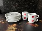 Erg mooie set van 4 Illy espresso kopjes, Verzamelen, Ophalen, Zo goed als nieuw, Overige materialen, Kop en/of schotel