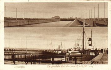 IJmuiden. - De grootste sluis der wereld - B-keus - 1930 gel beschikbaar voor biedingen