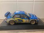 Subaru Impreza #8 Makinen Lindstrom Sunstar, Hobby en Vrije tijd, Modelauto's | 1:18, Ophalen of Verzenden, Zo goed als nieuw
