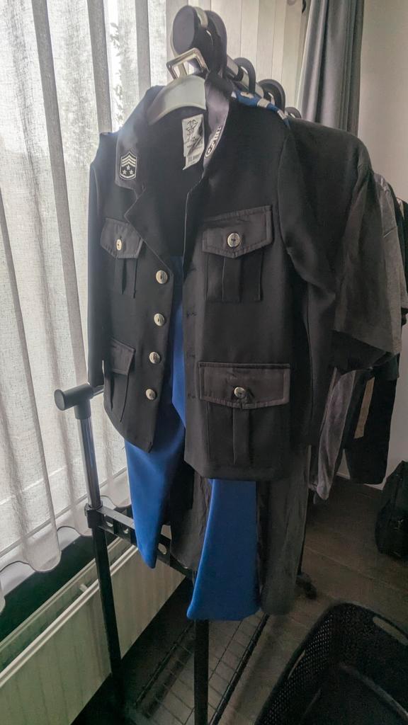 Stoer politiepak voor kinderen maat 104., Kinderen en Baby's, Carnavalskleding en Verkleedspullen, Zo goed als nieuw, Jongen of Meisje