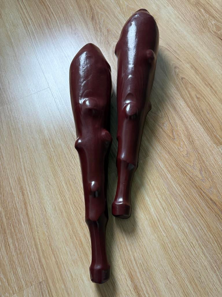 Twee plastic Knotsen, Ophalen, Overige maten, Carnaval, Accessoires