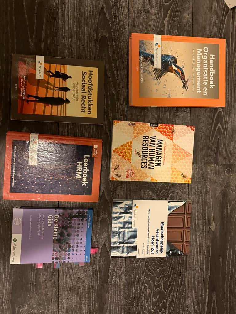 Studieboeken HRM - Diverse titels, Boeken, Studieboeken en Cursussen, Ophalen of Verzenden, Gamma, Zo goed als nieuw, HBO