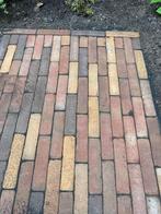 Gebakken klinkers - ruim 200 stuks (2 1/2 m2), Tuin en Terras, Tegels en Klinkers, Ophalen, Klinkers, Nieuw, Minder dan 5 m²