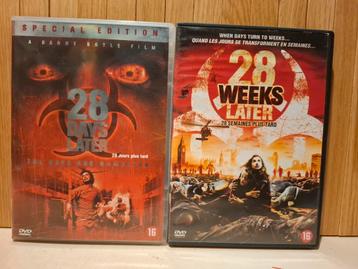 28 Days Later & 28 Weeks Later - Horror Sci-fi - 2 DVD Set  beschikbaar voor biedingen