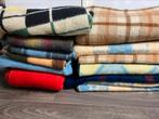 Wollen deken lappen (11), Hobby en Vrije tijd, Stoffen en Lappen, Nieuw, 30 tot 200 cm, Ophalen of Verzenden, 120 cm of meer