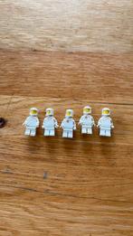 5 witte lego classic space figuren, Ophalen of Verzenden, Zo goed als nieuw